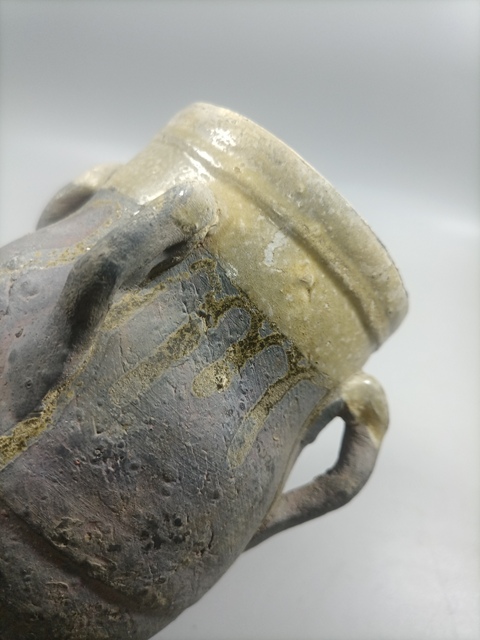 古玩陶瓷四川邛窯四系罐真品鑒賞圖
