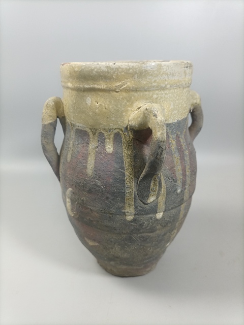 古玩陶瓷四川邛窯四系罐真品鑒賞圖
