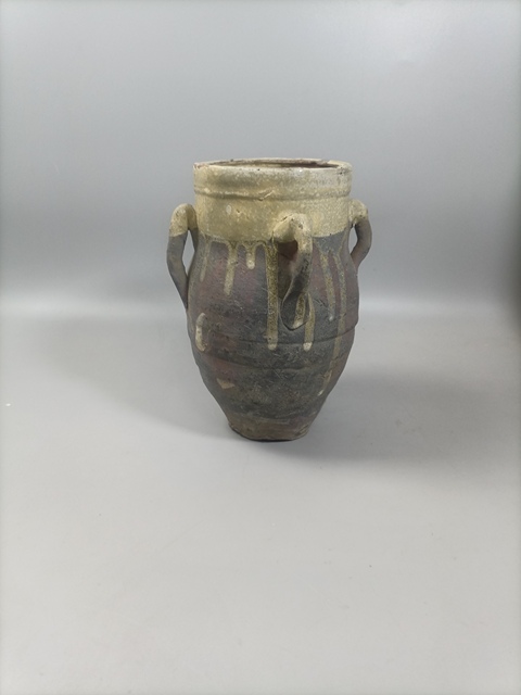 古玩陶瓷四川邛窯四系罐真品鑒賞圖