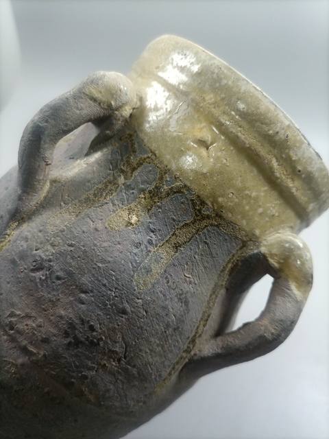 古玩陶瓷四川邛窯四系罐真品鑒賞圖