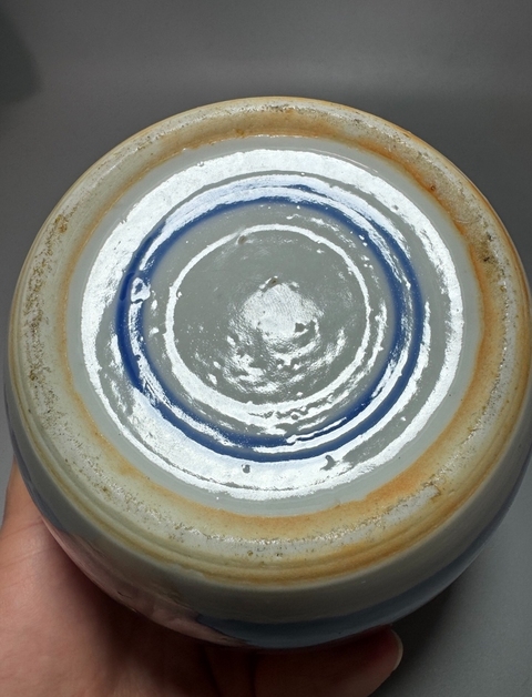 古玩陶瓷青花冰梅紋罐真品鑒賞圖