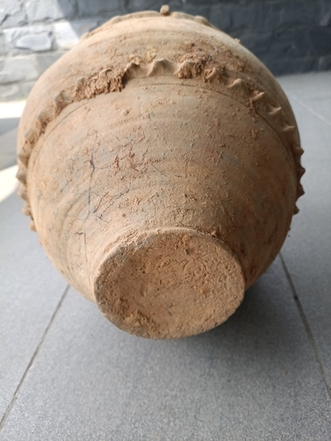 古玩陶瓷谷倉罐真品鑒賞圖