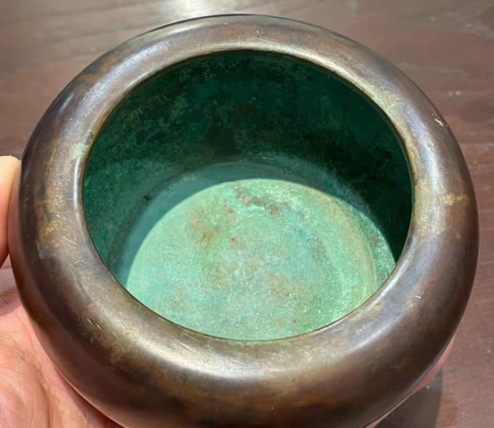 古玩銅器銅爐真品鑒賞圖