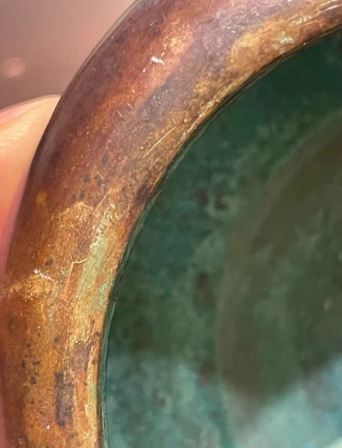 古玩銅器銅爐真品鑒賞圖