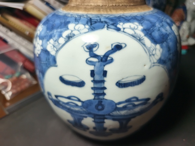 古玩陶瓷青花罐真品鑒賞圖