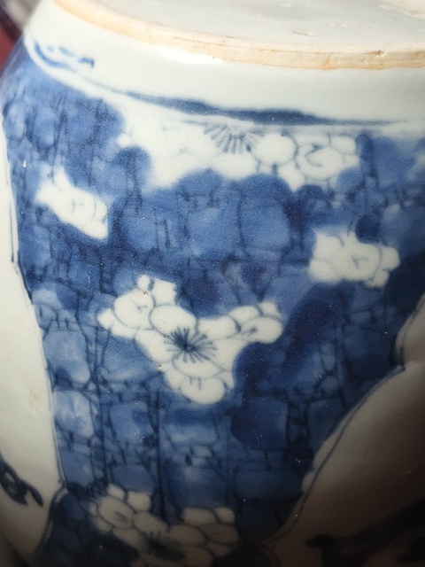 古玩陶瓷青花罐真品鑒賞圖