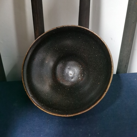 古玩陶瓷宋代黑褐釉盞拍賣,當前價格2660元