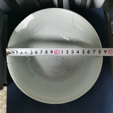 古玩陶瓷元代樞府釉碗標本拍賣，當前價格2700元