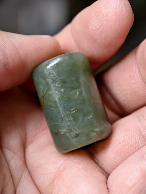 古玩玉器古玉管珠拍賣,當(dāng)前價(jià)格2500元