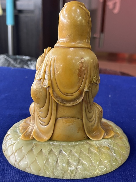 古玩玉器壽山石雕“羅漢擺件”拍賣(mài)，當(dāng)前價(jià)格20000元