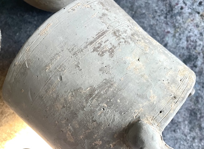 古玩陶瓷三足奩拍賣，當前價格1800元