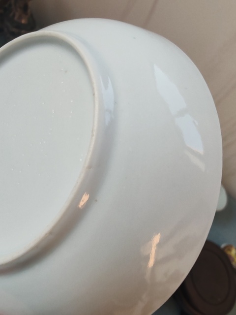 古玩陶瓷清乾隆時期青花山水樓閣臥盤拍賣,當(dāng)前價格880元