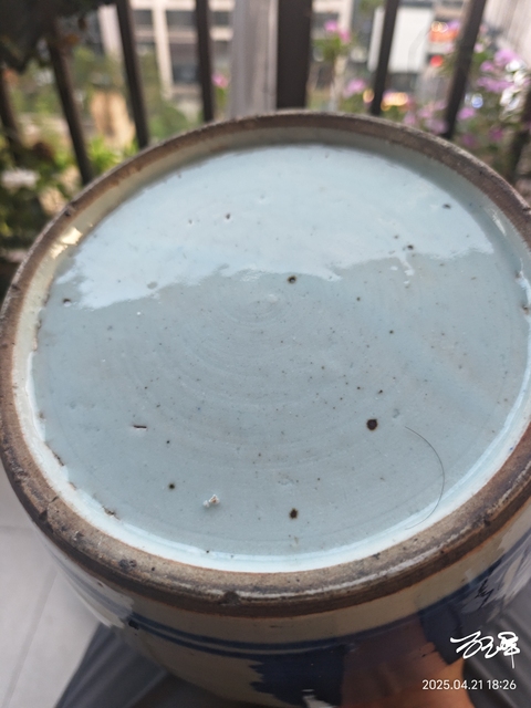 古玩陶瓷晚清青花洞石牡丹蓋罐拍賣,當前價格988元