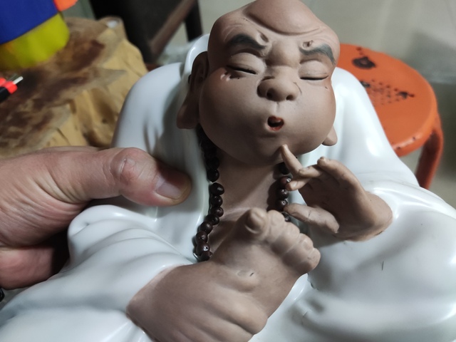古玩陶瓷七八十年代 景德鎮雕塑瓷廠塑像拍賣，當前價格388元