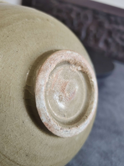 古玩陶瓷青瓷花口碗拍賣,當前價格2800元