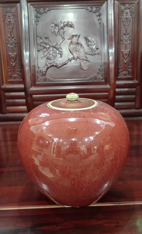 古玩陶瓷乾隆西瓜罐拍賣，當(dāng)前價(jià)格22000元