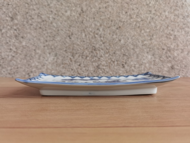 古玩陶瓷嬰戲紋青花盤拍賣，當前價格168元