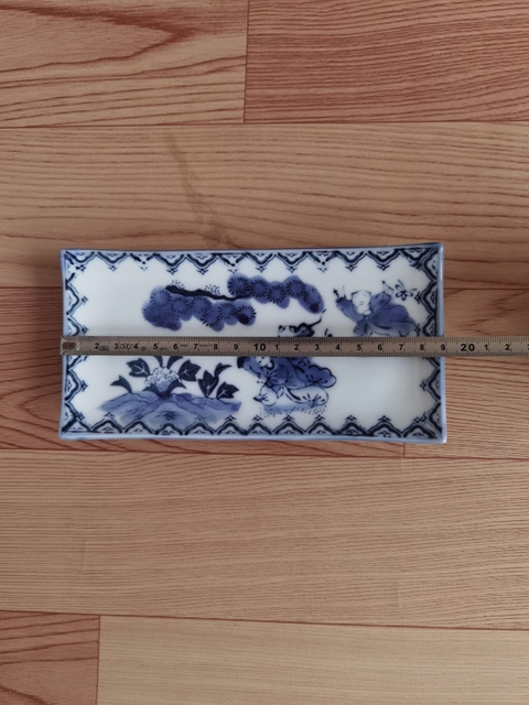 古玩陶瓷嬰戲紋青花盤拍賣，當前價格168元