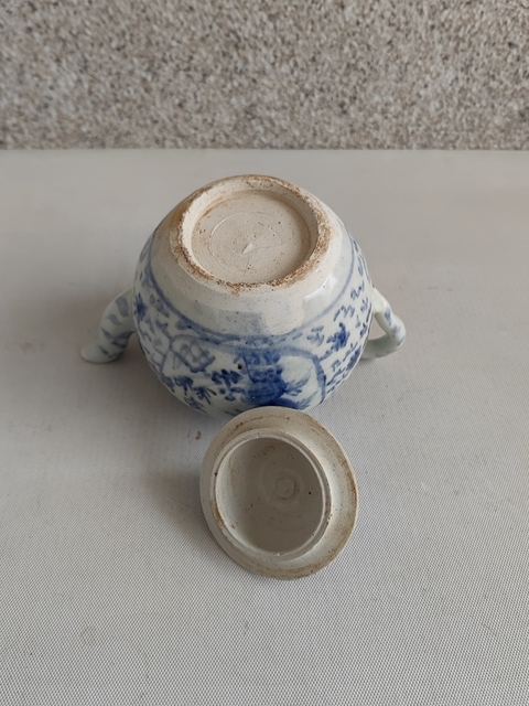 古玩陶瓷青花執(zhí)壺拍賣,當前價格1200元