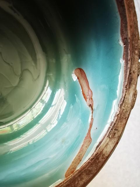 古玩陶瓷民國龍泉青釉饕餮紋獸耳尊拍賣，當前價格16000元