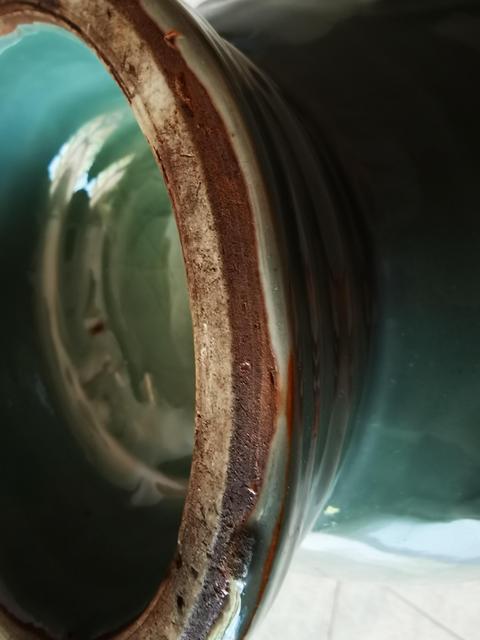 古玩陶瓷民國龍泉青釉饕餮紋獸耳尊拍賣，當前價格16000元