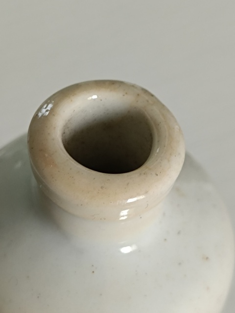 古玩陶瓷晚清青花鼻煙壺拍賣,當前價格480元