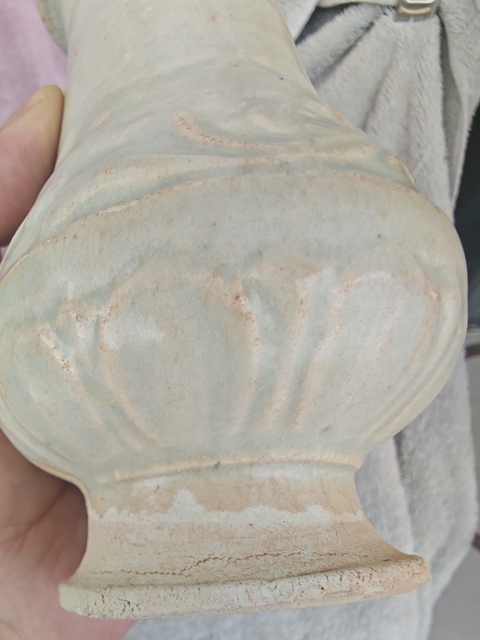 古玩陶瓷南宋至元湖田窯箸瓶拍賣,當前價格2800元