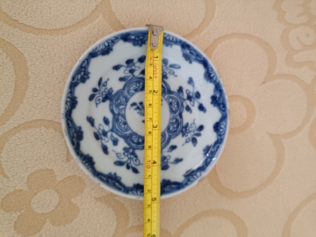 古玩陶瓷康熙青花瓷花卉盤拍賣，當前價格1600元