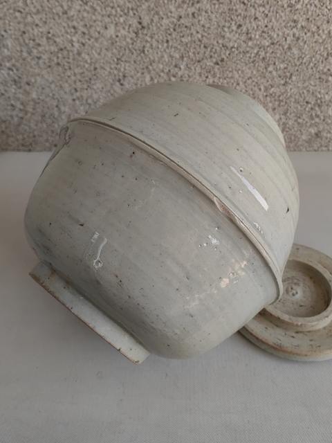古玩陶瓷晚明蓋罐拍賣，當前價格850元