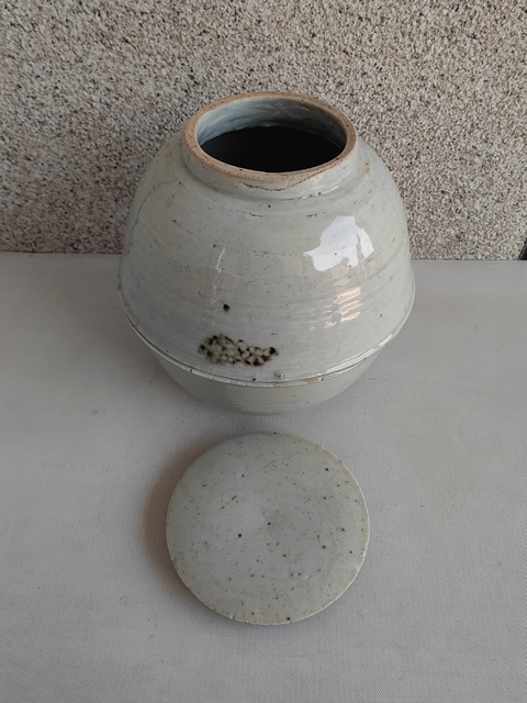 古玩陶瓷晚明蓋罐拍賣，當前價格850元
