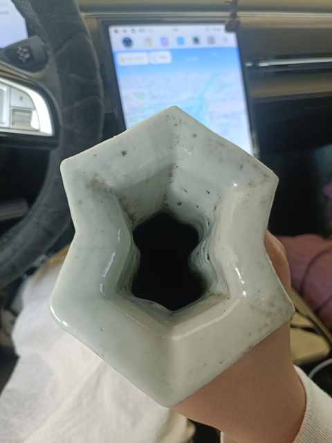古玩陶瓷道光青花山水人物雙聯瓶拍賣，當前價格6888元