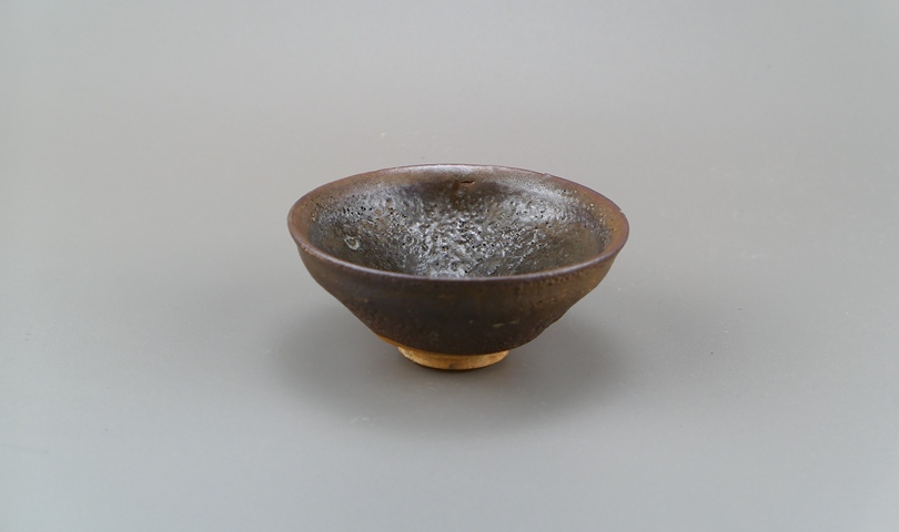 古玩陶瓷宋代·褐釉盞 真品鑒賞圖