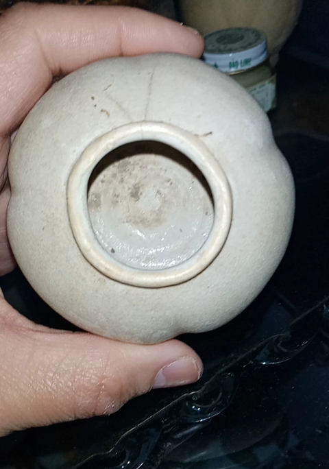 古玩陶瓷白釉三足爐真品鑒賞圖