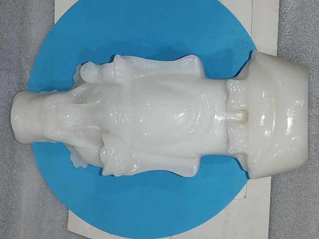 古玩雜項阿富汗玉財神真品鑒賞圖