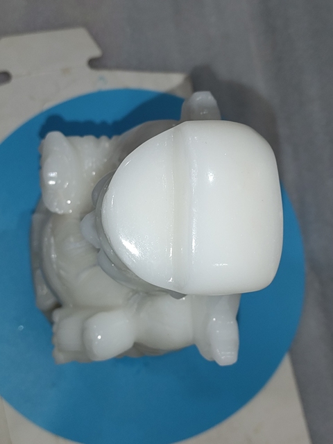 古玩雜項阿富汗玉財神真品鑒賞圖