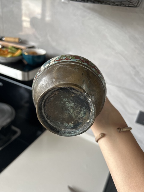 古玩銅器銅尊真品鑒賞圖