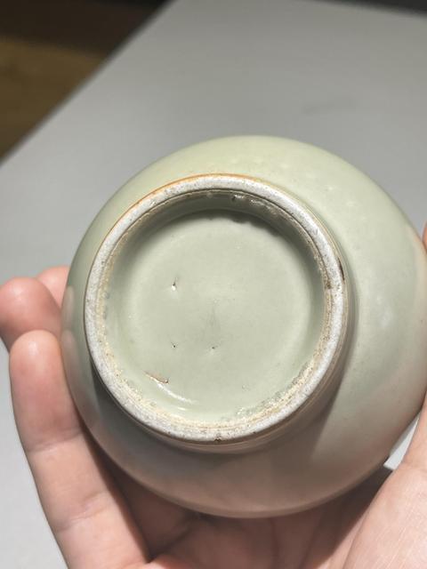 古玩陶瓷清代青釉花瓶拍賣，當前價格8888元