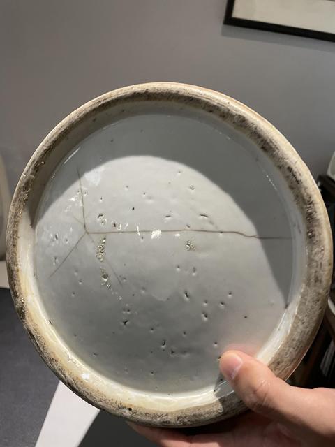 古玩陶瓷清代淺絳彩汪興黎大花瓶拍賣，當(dāng)前價(jià)格8888元