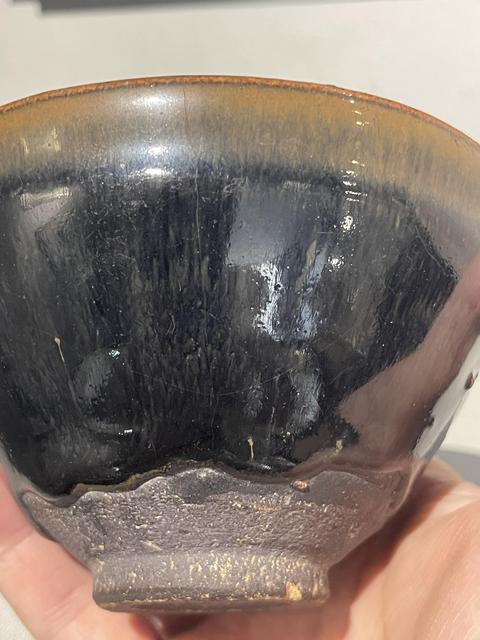 古玩陶瓷宋代黑釉茶盞拍賣，當前價格25888元
