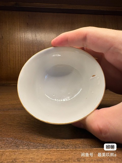 古玩陶瓷民國 粉彩花鳥紋碗真品鑒賞圖