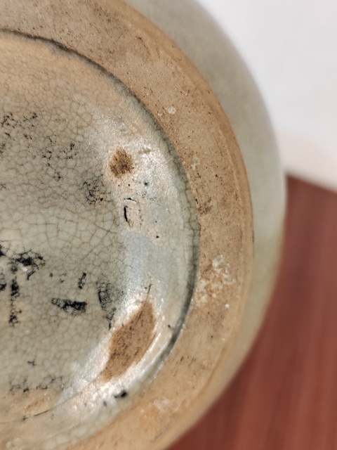 古玩陶瓷青瓷膽瓶拍賣,當前價格2800元
