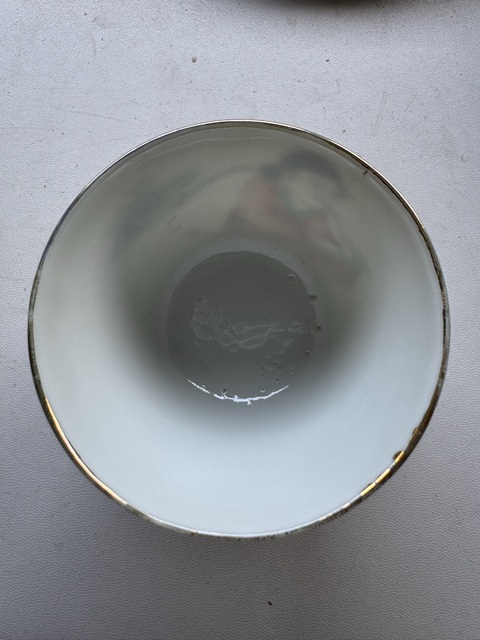 古玩陶瓷粉彩和合二仙杯拍賣，當前價格800元