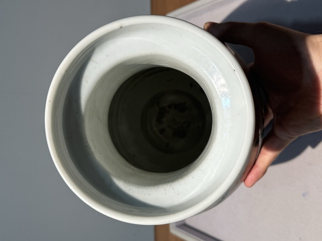 古玩陶瓷粉彩瓶真品鑒賞圖