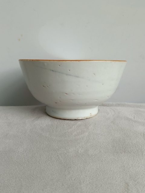 古玩陶瓷白釉碗拍賣，當前價格898元