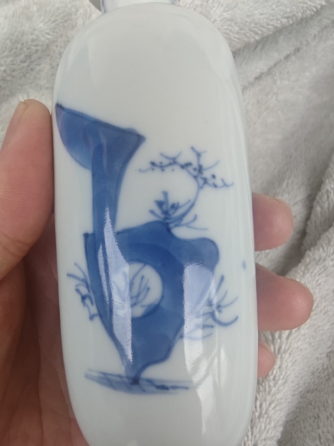 古玩陶瓷清康熙 青花人物紋棒槌瓶拍賣，當前價格16000元