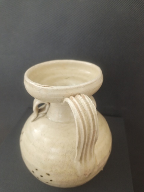 古玩陶瓷宋代·青白釉褐彩執壺 真品鑒賞圖