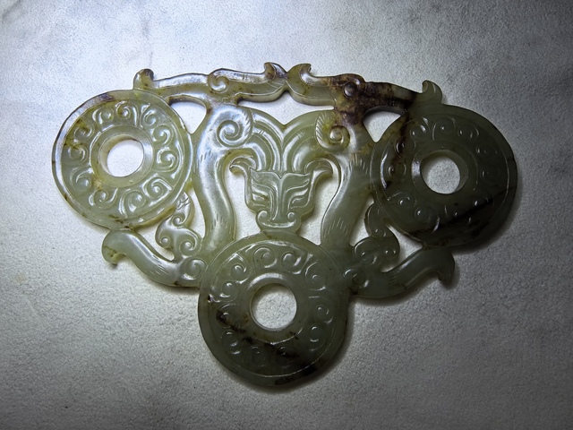 古玩玉器仿古玉佩真品鑒賞圖