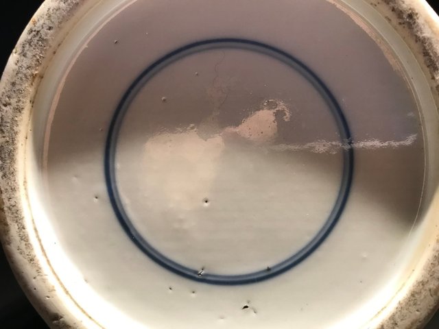 古玩陶瓷人物紋青花棒槌瓶真品鑒賞圖