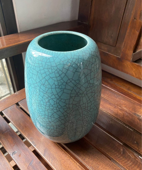 古玩陶瓷哥釉瓶真品鑒賞圖