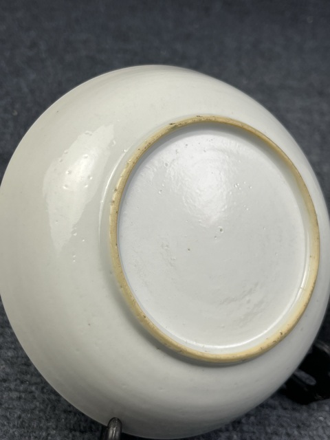 古玩陶瓷乾隆·廣彩花卉紋盤一對真品鑒賞圖